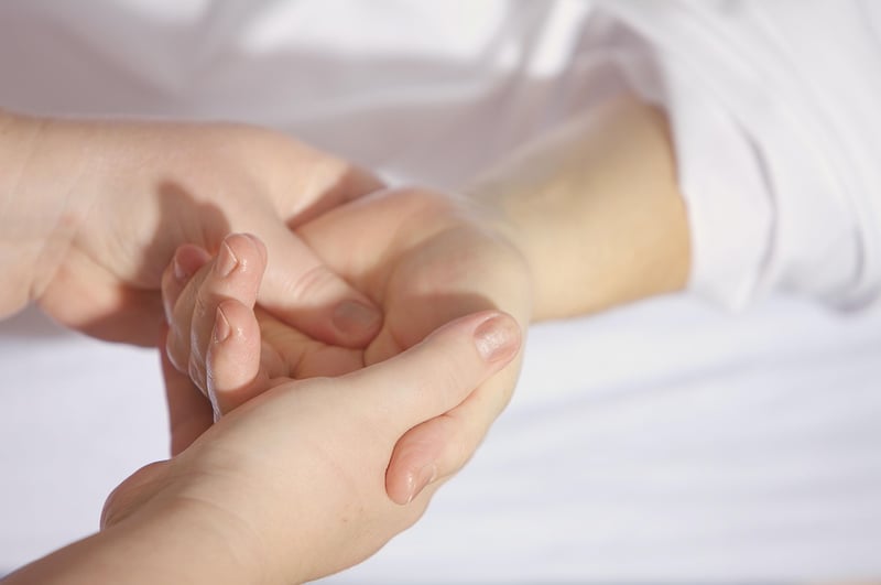 Physiotherapy session